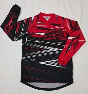 Answer Racing Red SYNCHRON Men’s SM Motocross Racing Long Sleeve Jersey Shirt
